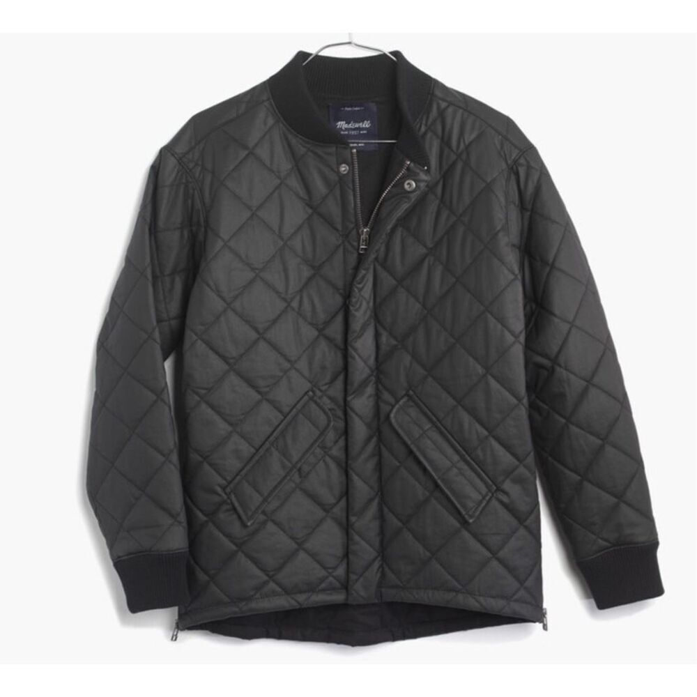 Bomber Jacket,‎ Quilted Canvas, Madewell